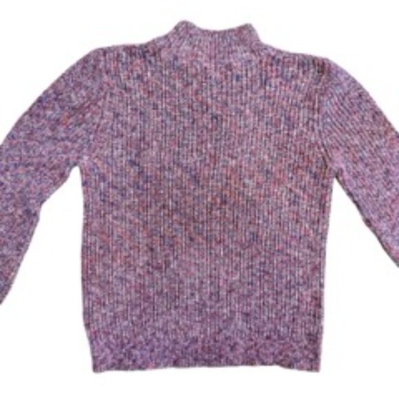 Pinque brand pink knit mock neck sweater. Size Small. - Picture 12 of 12